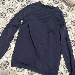 Navy Fabletics Long Sleeve Size Medium